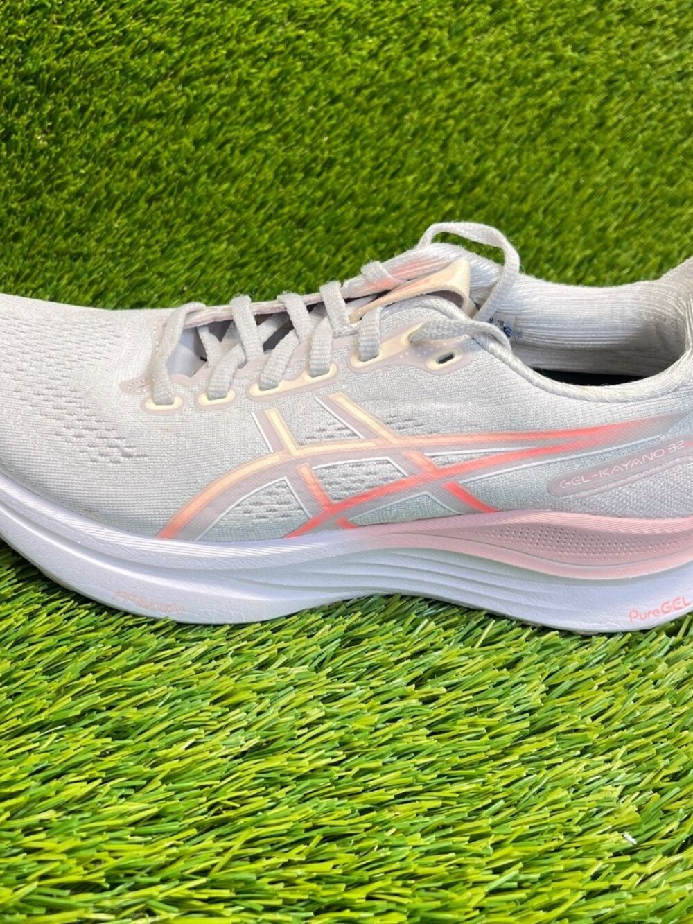 Asics Gel-Kayano 32 Womens Size 9 Gray Athletic Running Walking Shoes Sneakers - Picture 3 of 10